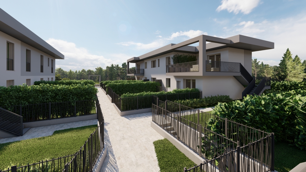 Capriate appartamento in villa D1