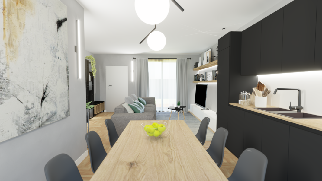 Capriate appartamento in villa C1